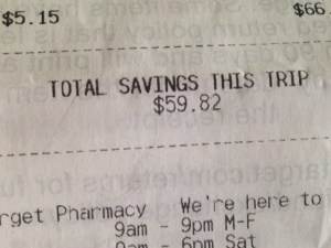 Savings Receipt